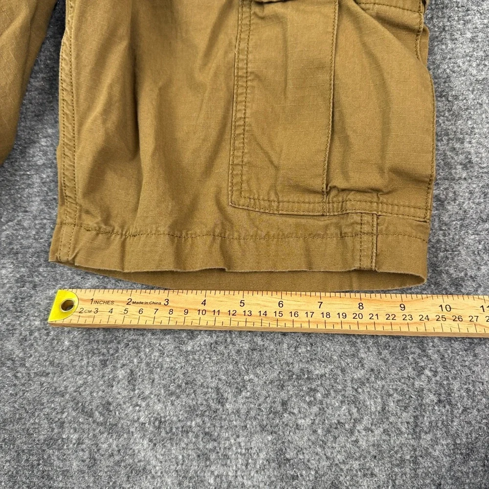 Levi's Mens Cargo Shorts Size 30 Brown Ripstop Cotton Utility Hiking Casual‎